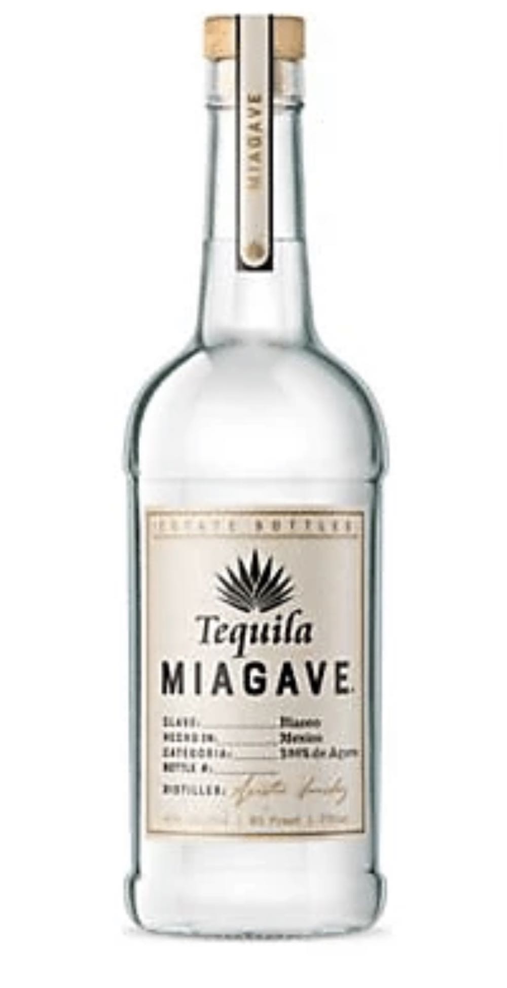 Miagave Blanco Tequila - Destiladora del Valle de Tequila, S.A de C.V. (750 mL) alcohol collectible [Barcode 850011537152] - Main Image 1