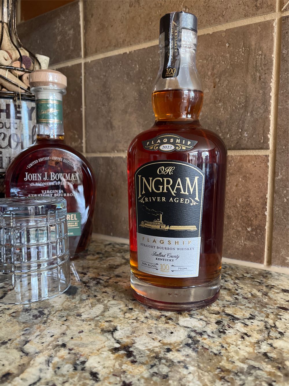 Oh Ingram River Aged Whiskey Vintage Point  alcohol collectible [Barcode 860006023416] - Main Image 3