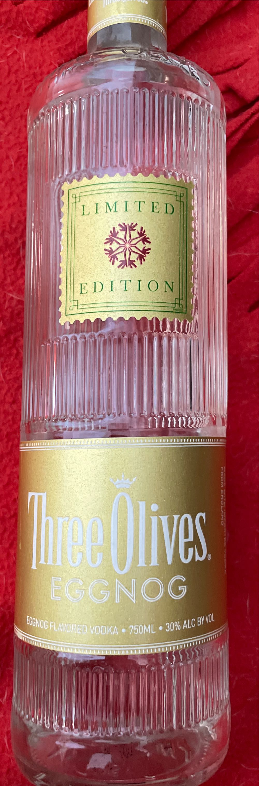 Three Olives Eggnog - Three Olives Comp (750 mL) alcohol collectible - Main Image 4