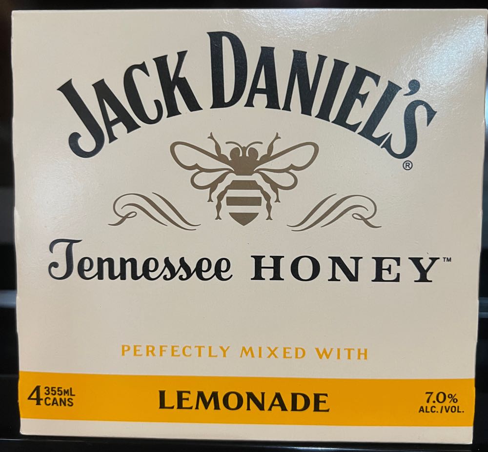 Soft Drink Honey Case Pack 4 Cans 2022 - Jack Daniel’s Distillery, Lynchburg, TN (355 mL) alcohol collectible [Barcode 082184204771] - Main Image 3