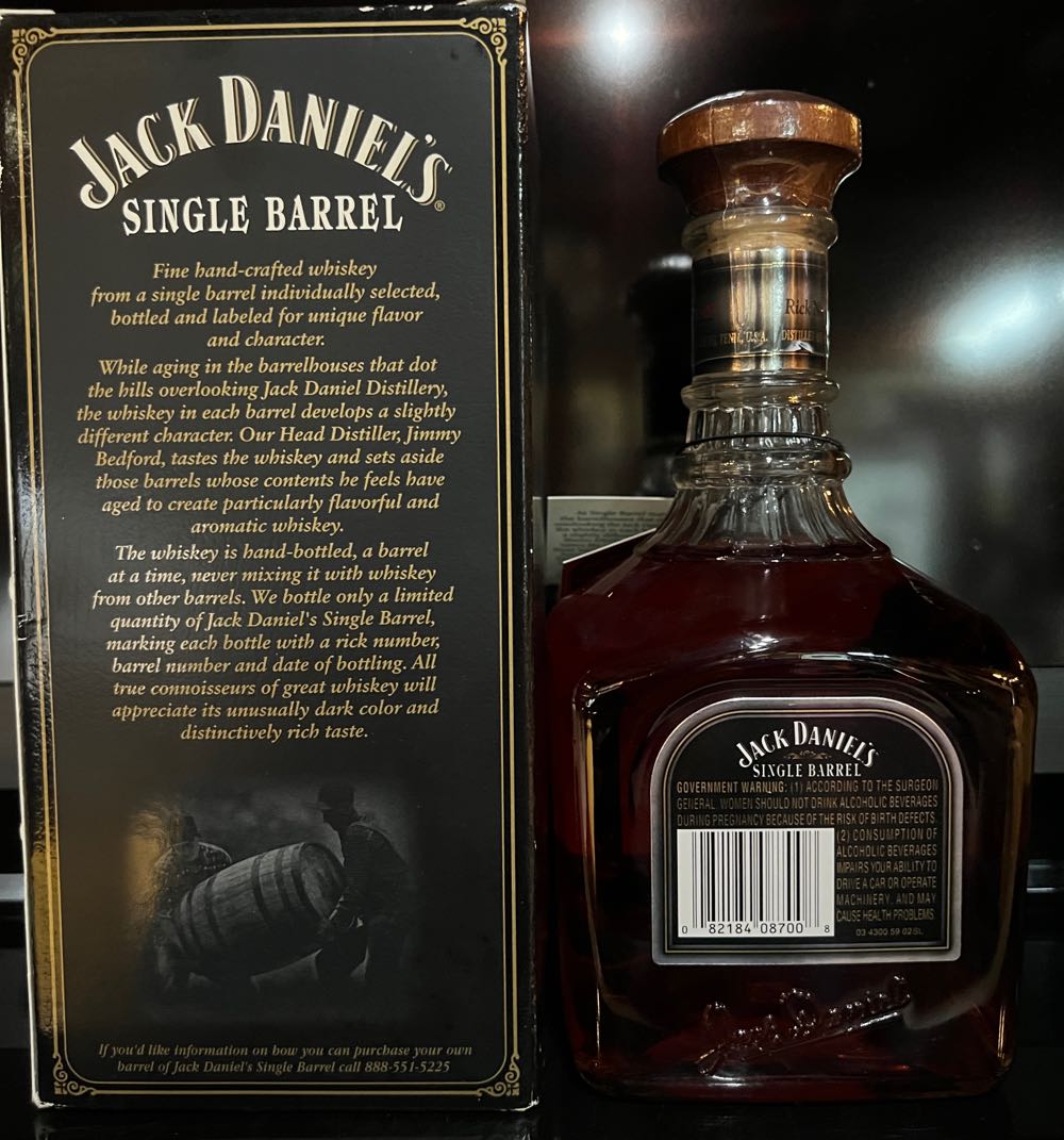 0 Single Barrel With Box 2007 - Jack Daniel’s Distillery, Lynchburg, TN (750 mL) alcohol collectible - Main Image 2