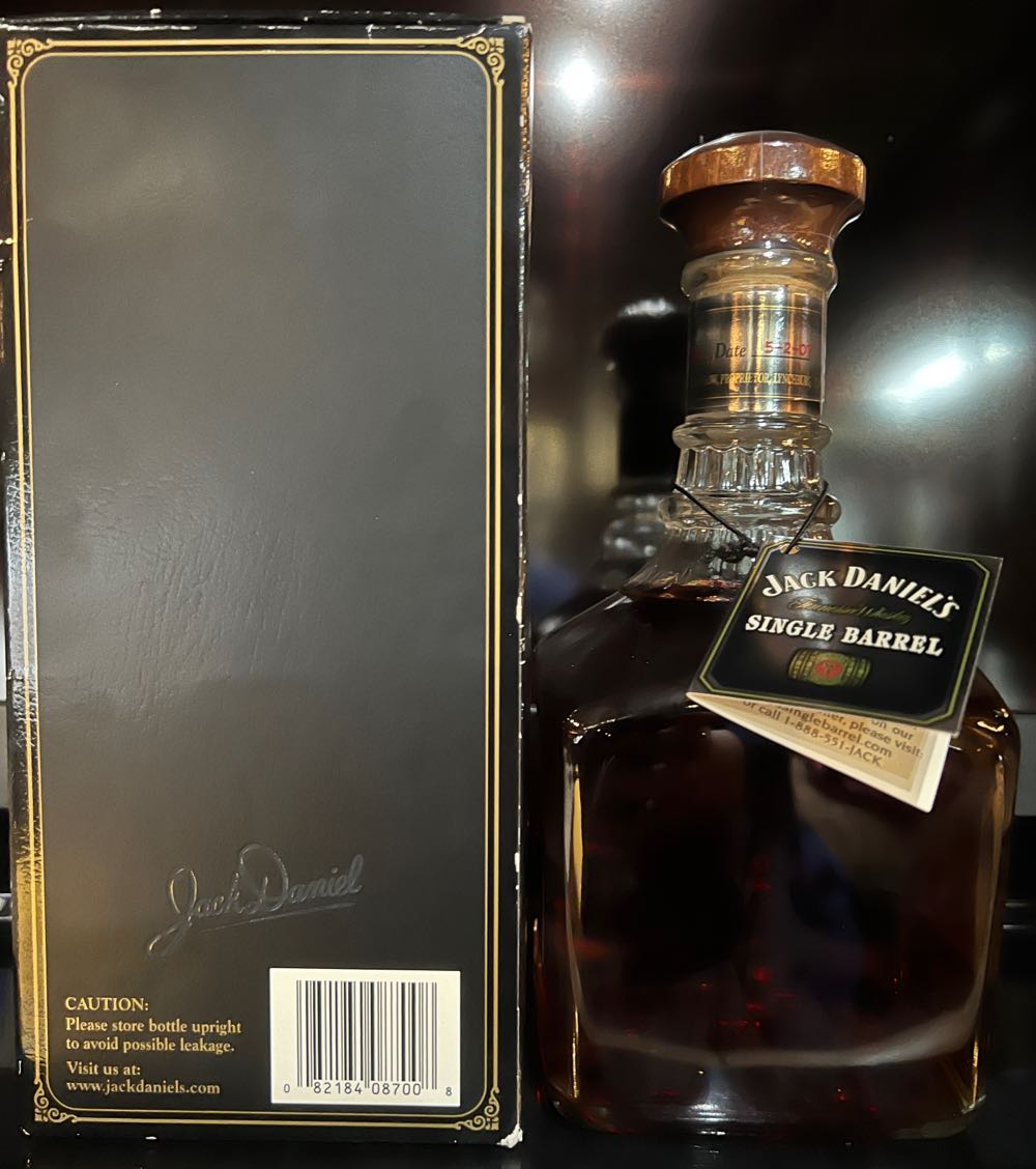 0 Single Barrel With Box 2007 - Jack Daniel’s Distillery, Lynchburg, TN (750 mL) alcohol collectible - Main Image 3