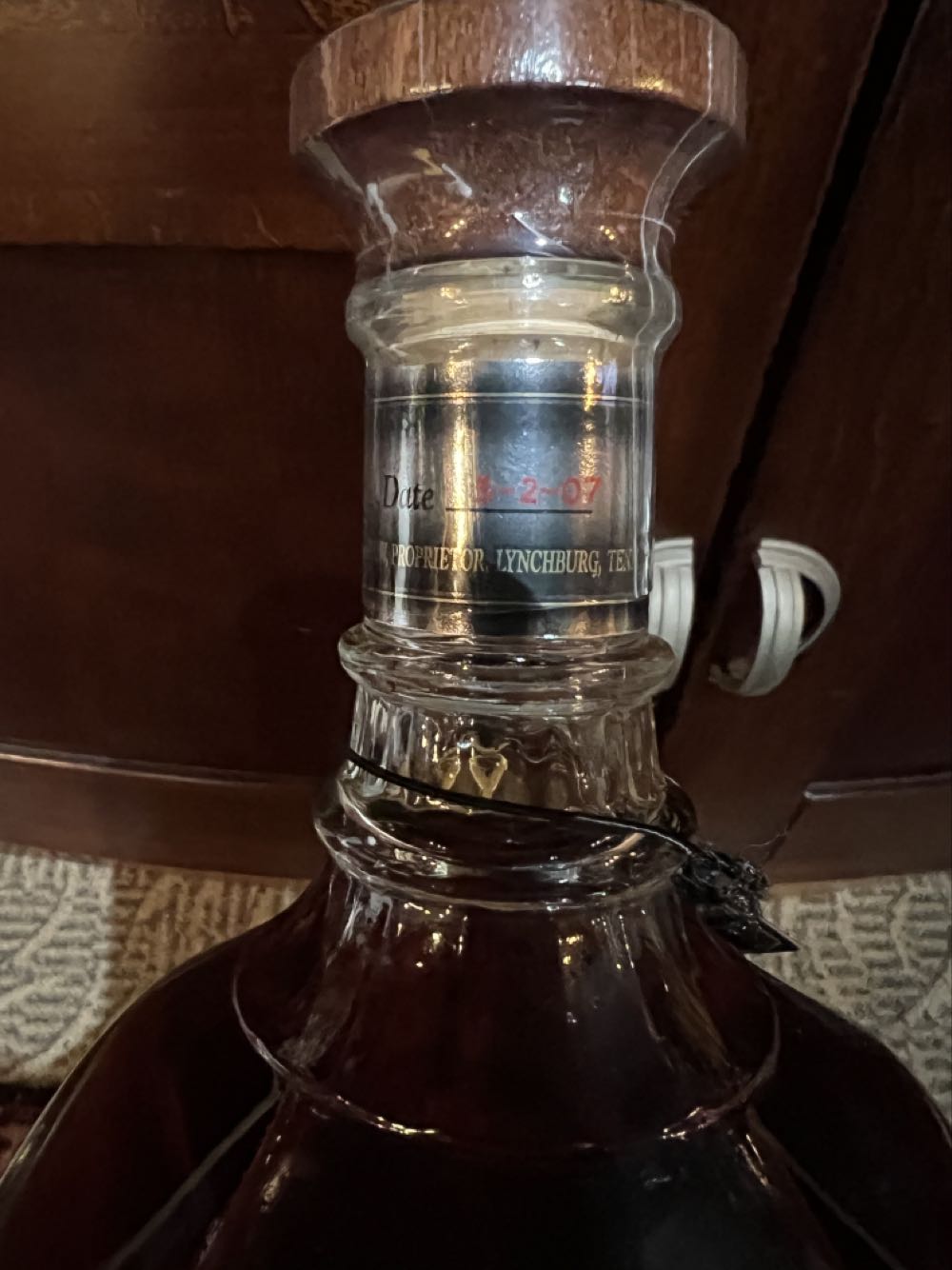 0 Single Barrel With Box 2007 - Jack Daniel’s Distillery, Lynchburg, TN (750 mL) alcohol collectible - Main Image 4