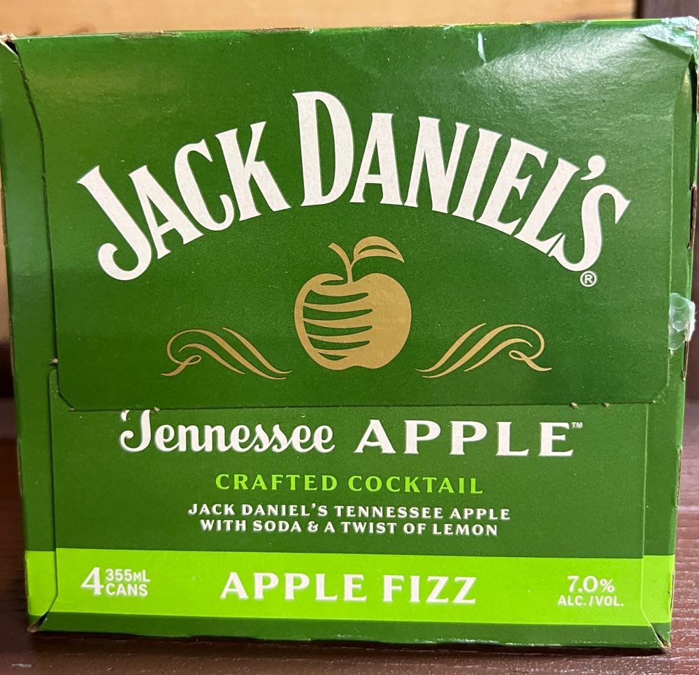 Soft Drink Apple Fizz Case 4 Cans 2022 - Jack Daniel’s Distillery, Lynchburg, TN (355 mL) alcohol collectible - Main Image 2