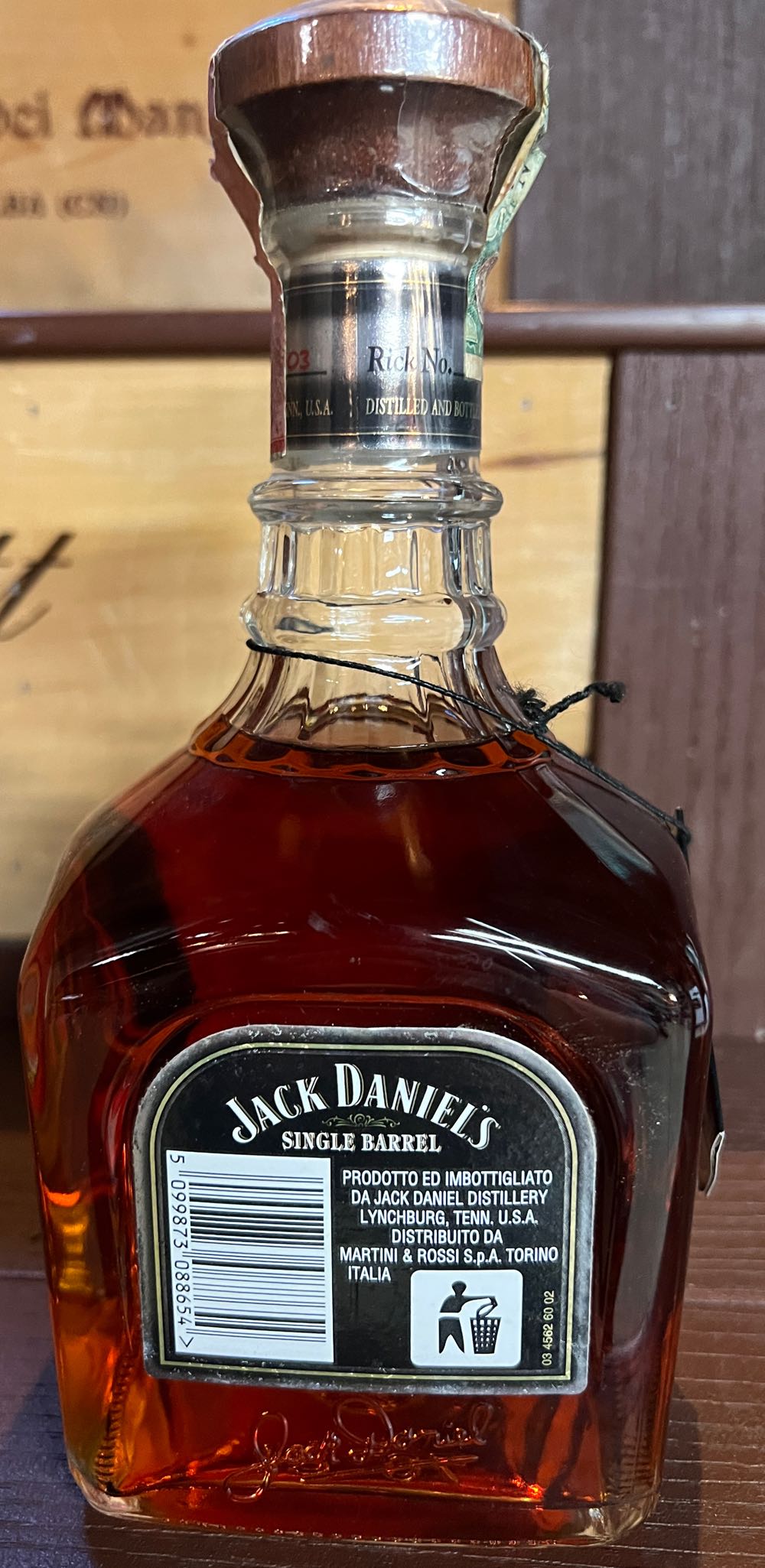 0 Single Barrel 2003 - Jack Daniel’s Distillery, Lynchburg, TN (700 mL) alcohol collectible - Main Image 3
