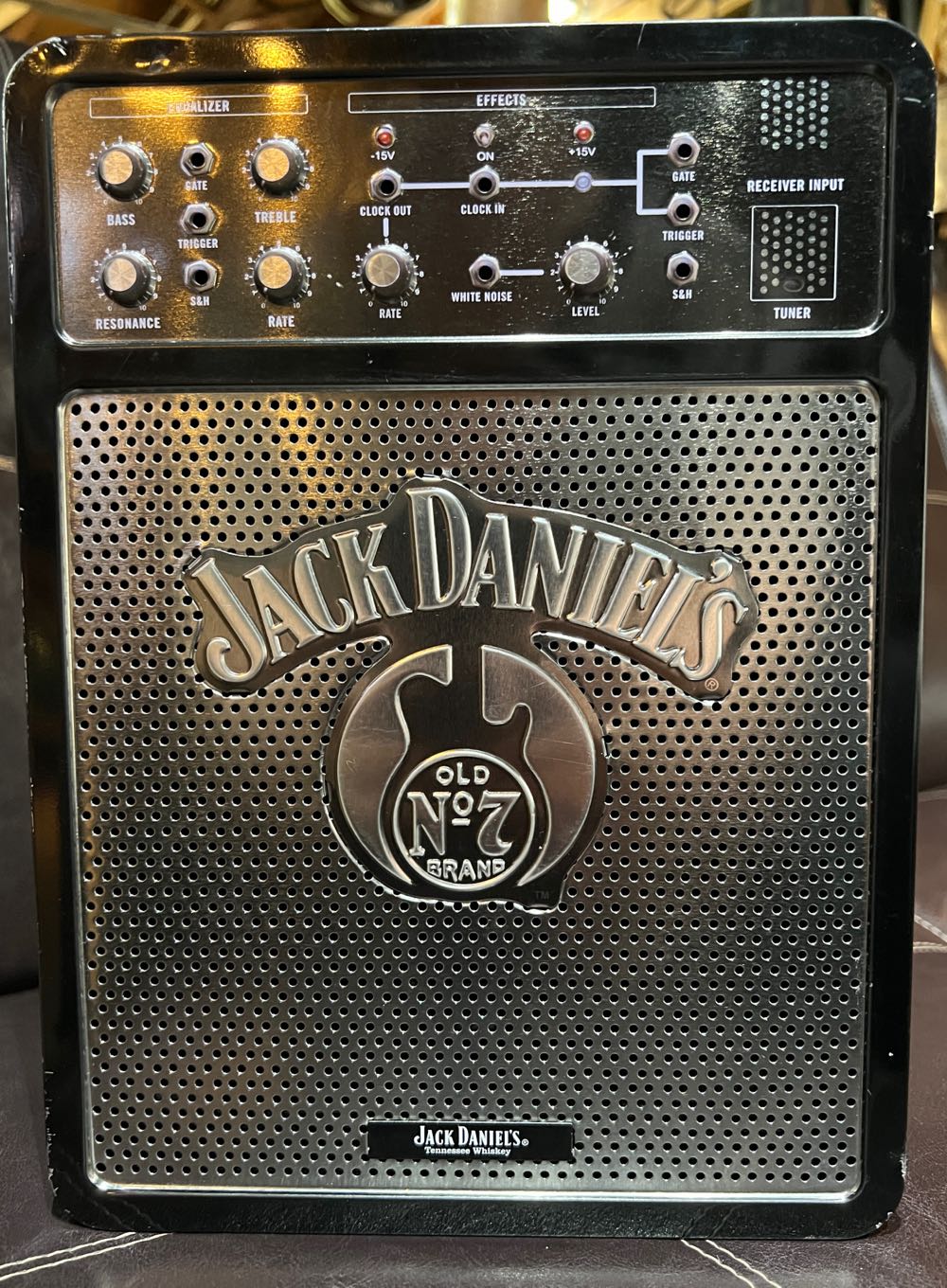 0 Tin Double - 4 Speaker Empty - Jack Daniel’s Distillery, Lynchburg, TN alcohol collectible - Main Image 1