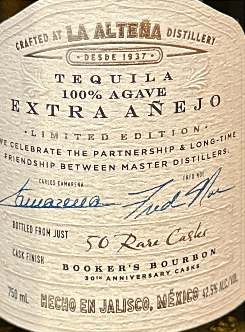 El Tesoro 85th Anniversary - Nom 1139 (750 mL) alcohol collectible [Barcode 080686761068] - Main Image 2