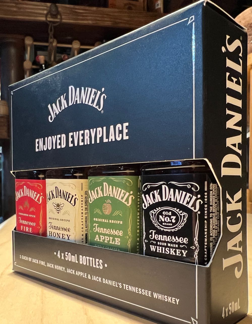 Set Mini 4 Bottles - Jack Daniel’s Distillery, Lynchburg, TN (50 mL) alcohol collectible - Main Image 3