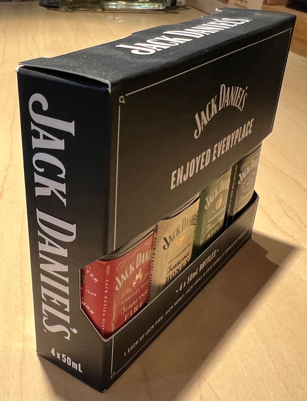 Set Mini 4 Bottles - Jack Daniel’s Distillery, Lynchburg, TN (50 mL) alcohol collectible - Main Image 4