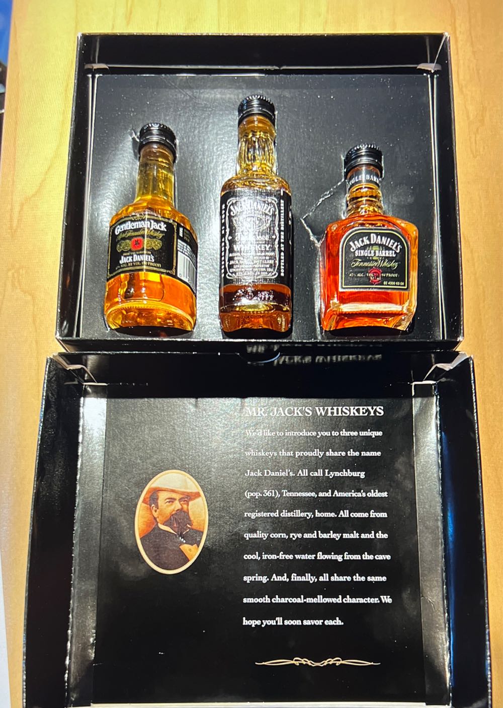 Set A Family Of Fine Wiskey From JD - Jack Daniel’s Distillery, Lynchburg, TN alcohol collectible - Main Image 3