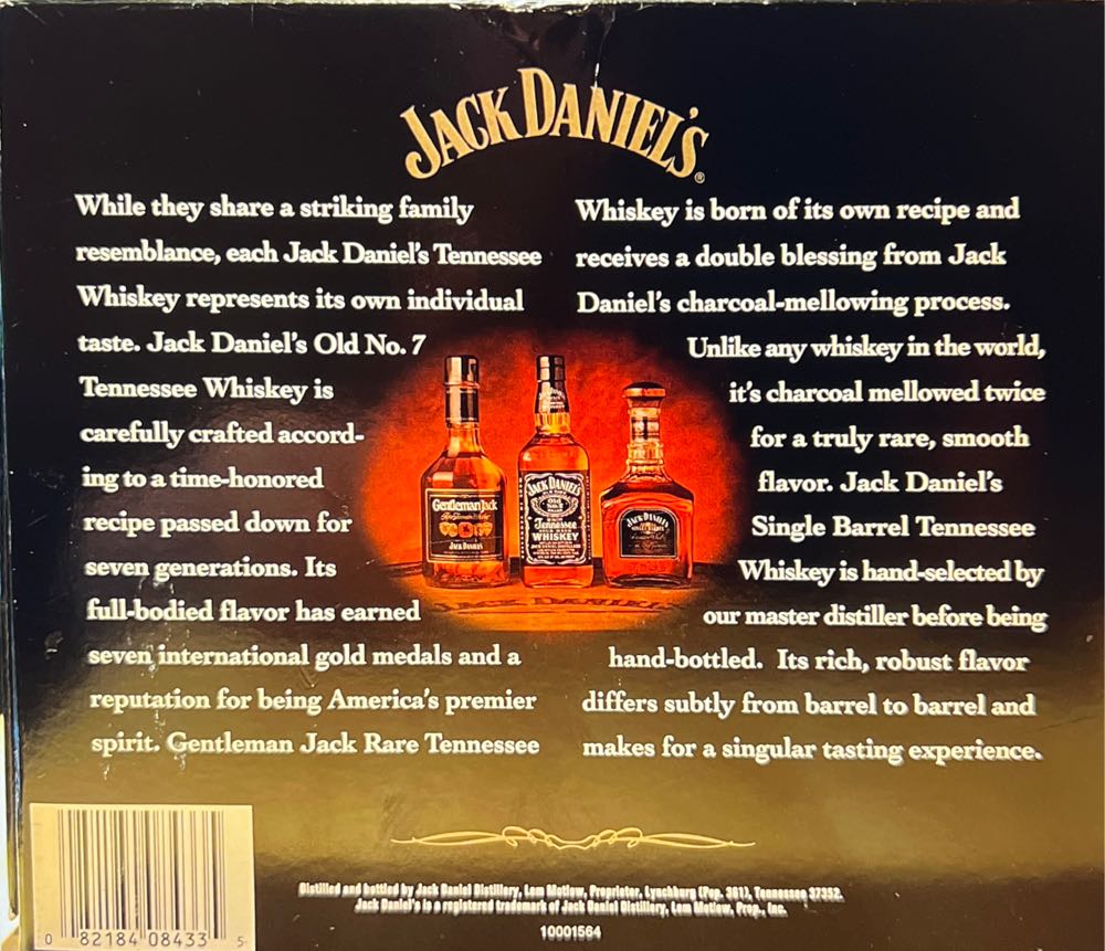 Set A Family Of Fine Wiskey From JD - Jack Daniel’s Distillery, Lynchburg, TN alcohol collectible - Main Image 4