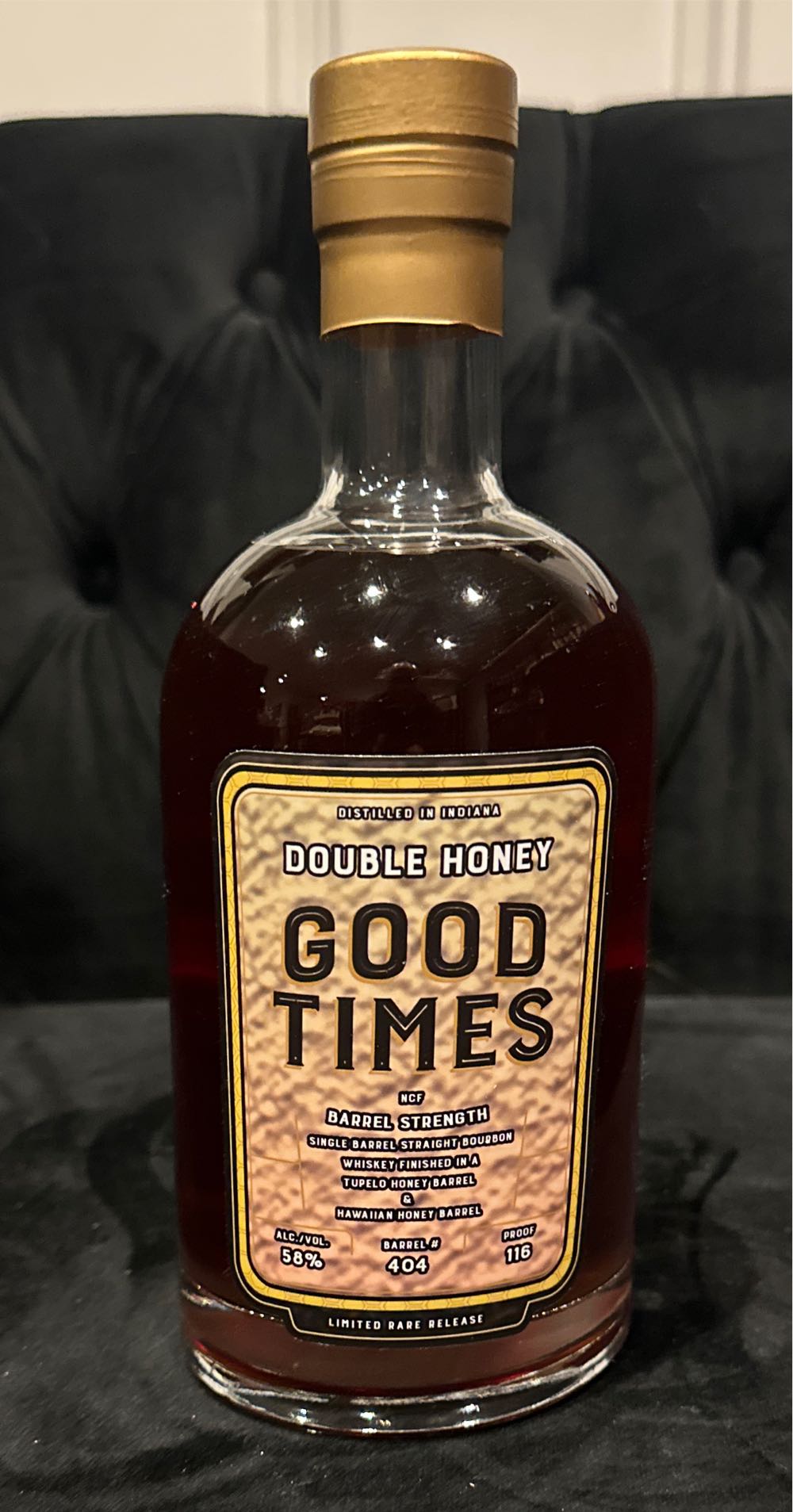 Double Honey  - Indiana, Tennessee & Kentucky (750 mL) alcohol collectible - Main Image 2