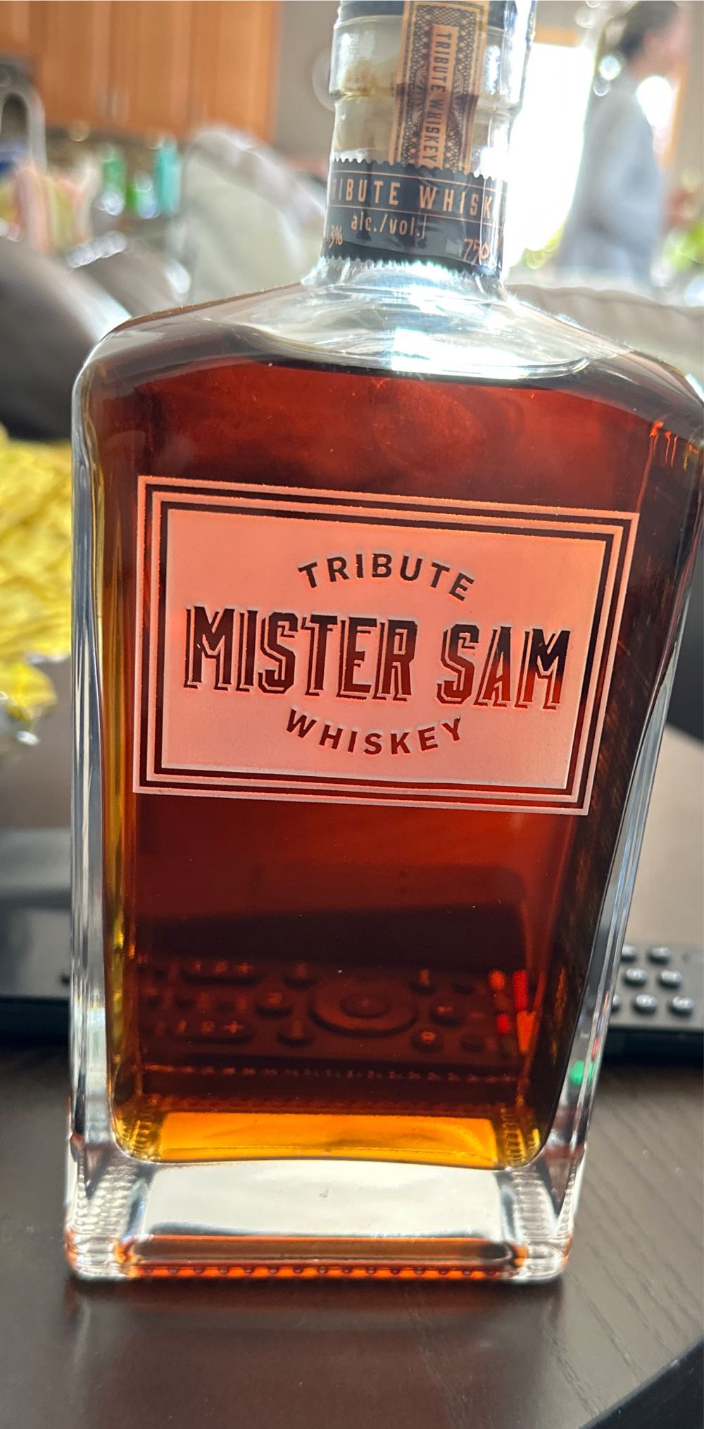 Mister Sam Tribute Whiskey Batch 3 - Sazerac Company (750 mL) alcohol collectible [Barcode 088004030490] - Main Image 2