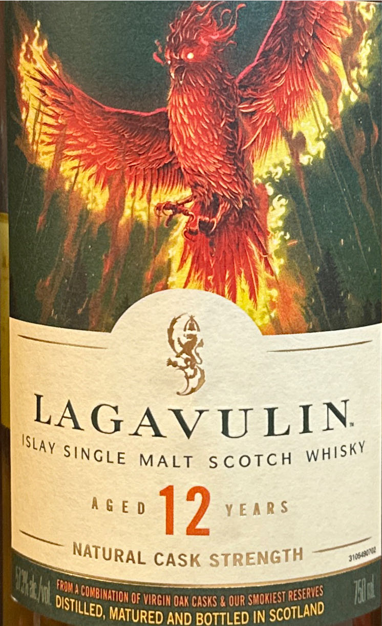 Lagavulin 12 2022 Special Release Phoenix - Lagavulin Distillery (750 mL) alcohol collectible - Main Image 2