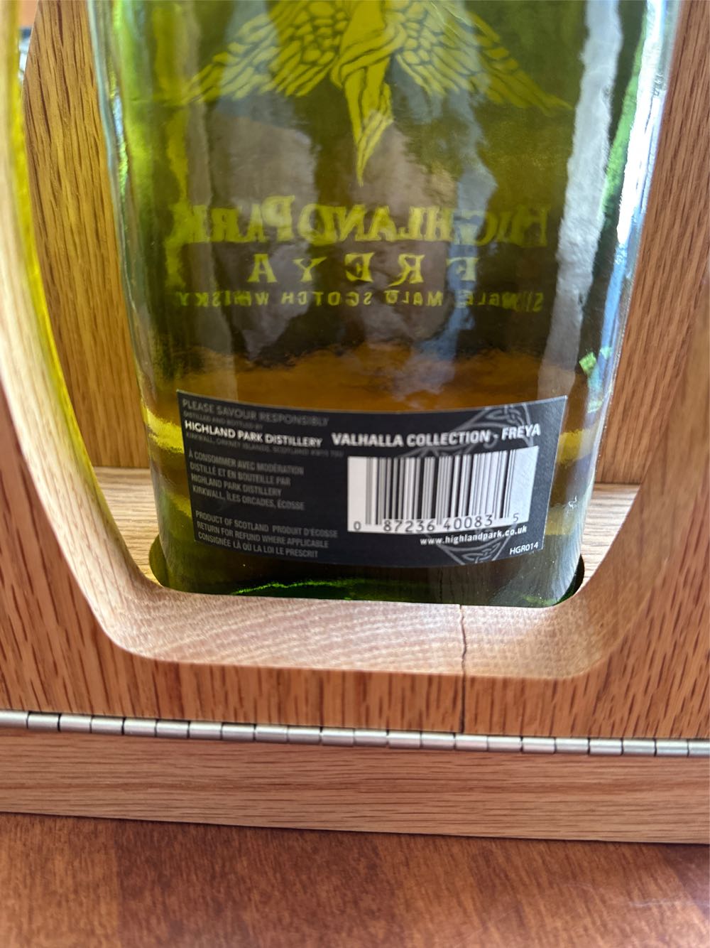 Highland Park Freya Valhalla Collection - Highland Park Distillery alcohol collectible [Barcode 087236400835] - Main Image 2