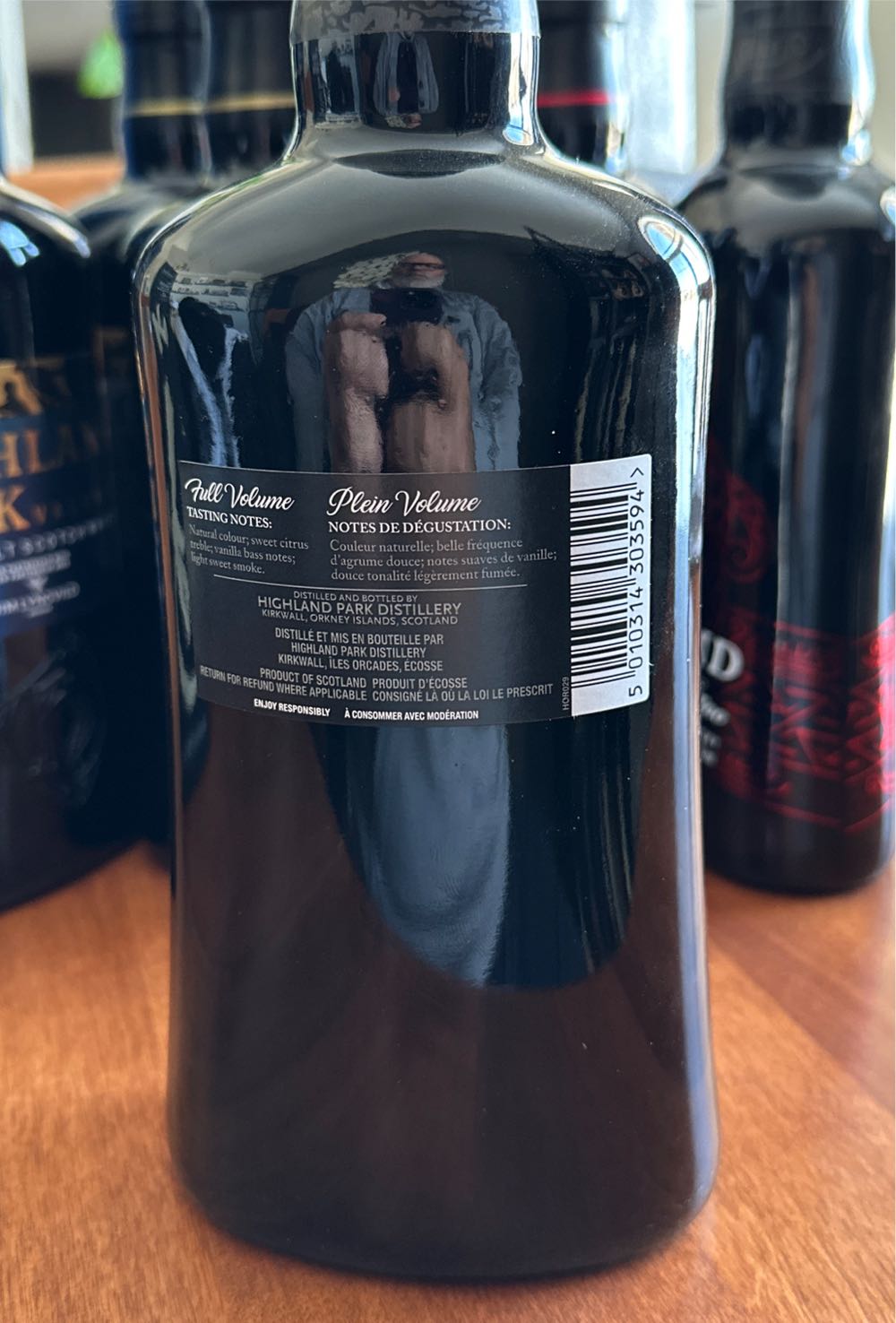 Highland Park Full Volume - Highland Park Distillery (750 mL) alcohol collectible [Barcode 5010314303594] - Main Image 2