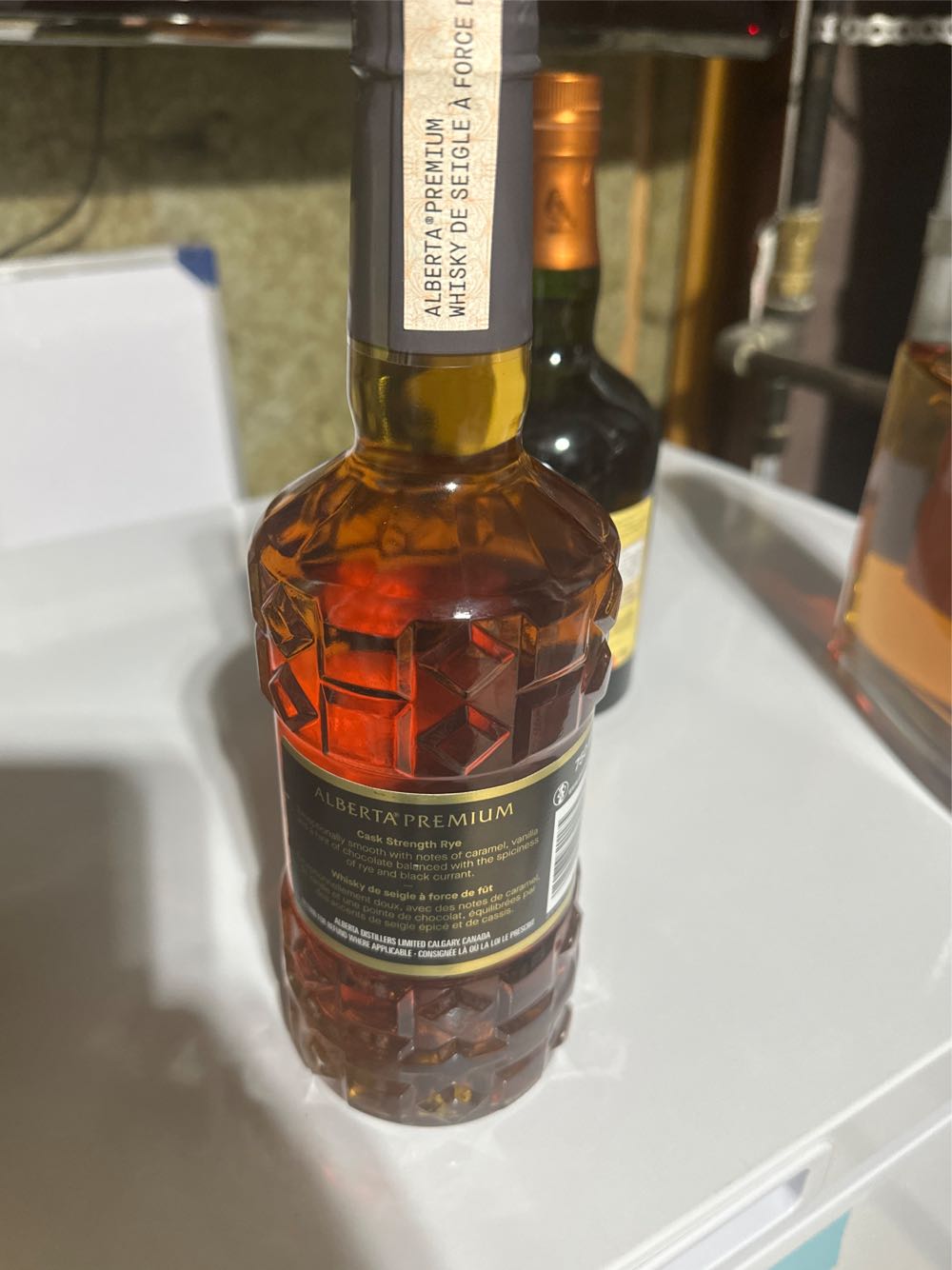 Alberta Premium Cask Strength Limited Edition - Alberta Premium (750 mL) alcohol collectible [Barcode 080686820185] - Main Image 2