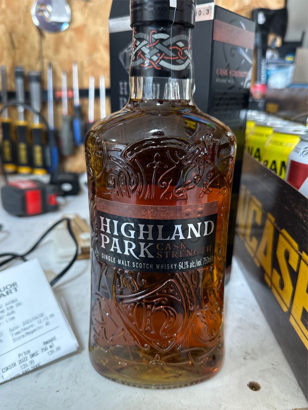 Highland Park Cask Strength Release No. 3 - Highland Park Distillery (750 mL) alcohol collectible [Barcode 812066024261] - Main Image 2