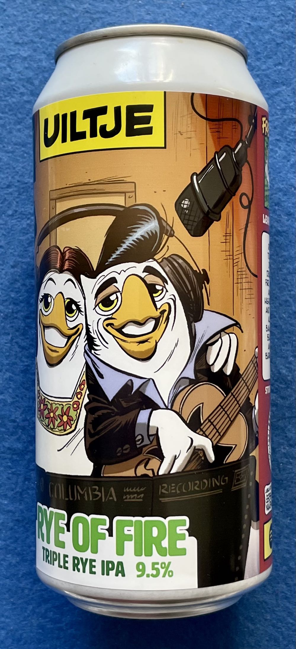 Rye Of Fire - Uiltje Brewing Company (440 mL) alcohol collectible [Barcode 8720618914248] - Main Image 2