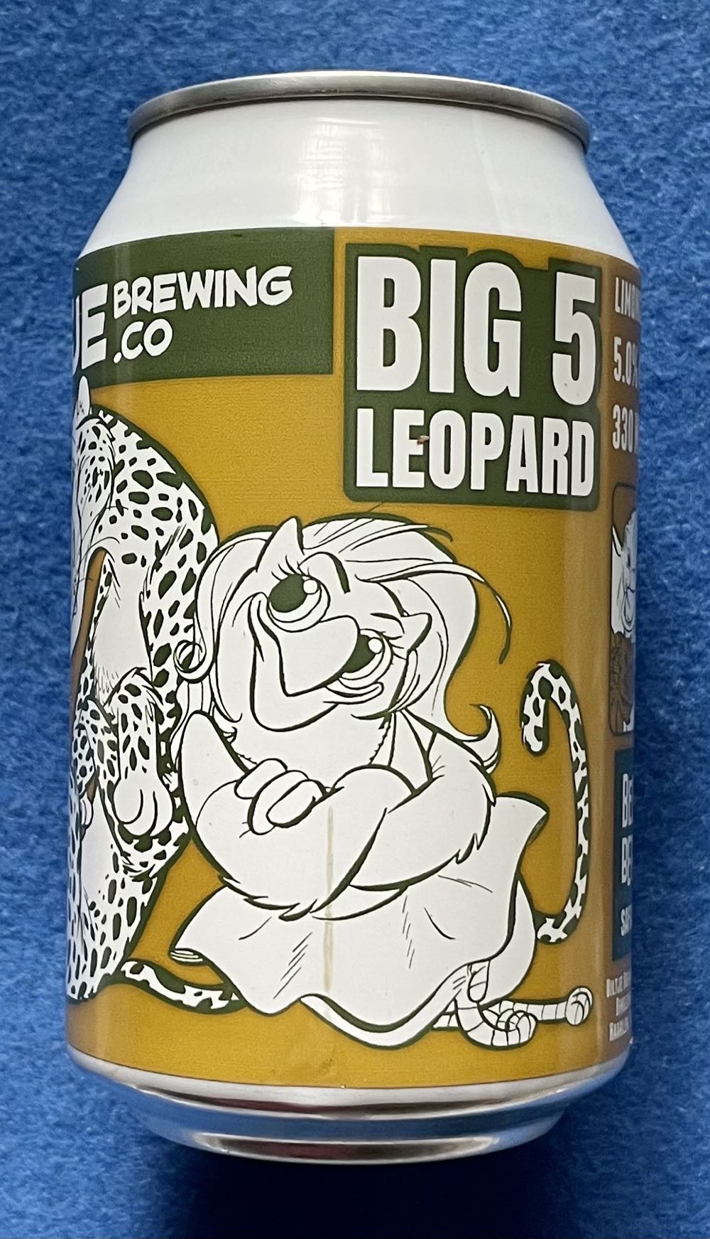 Big 5 Leopard - Uiltje Brewing Company (330 mL) alcohol collectible [Barcode 8720618804006] - Main Image 2