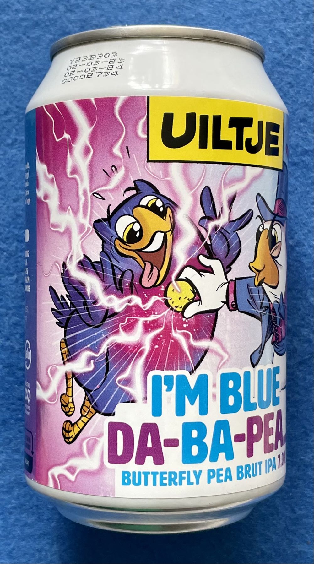 I’m Blue Da- Ba-Pea… - Uiltje Brewing Company (330 mL) alcohol collectible [Barcode 8720618914309] - Main Image 1