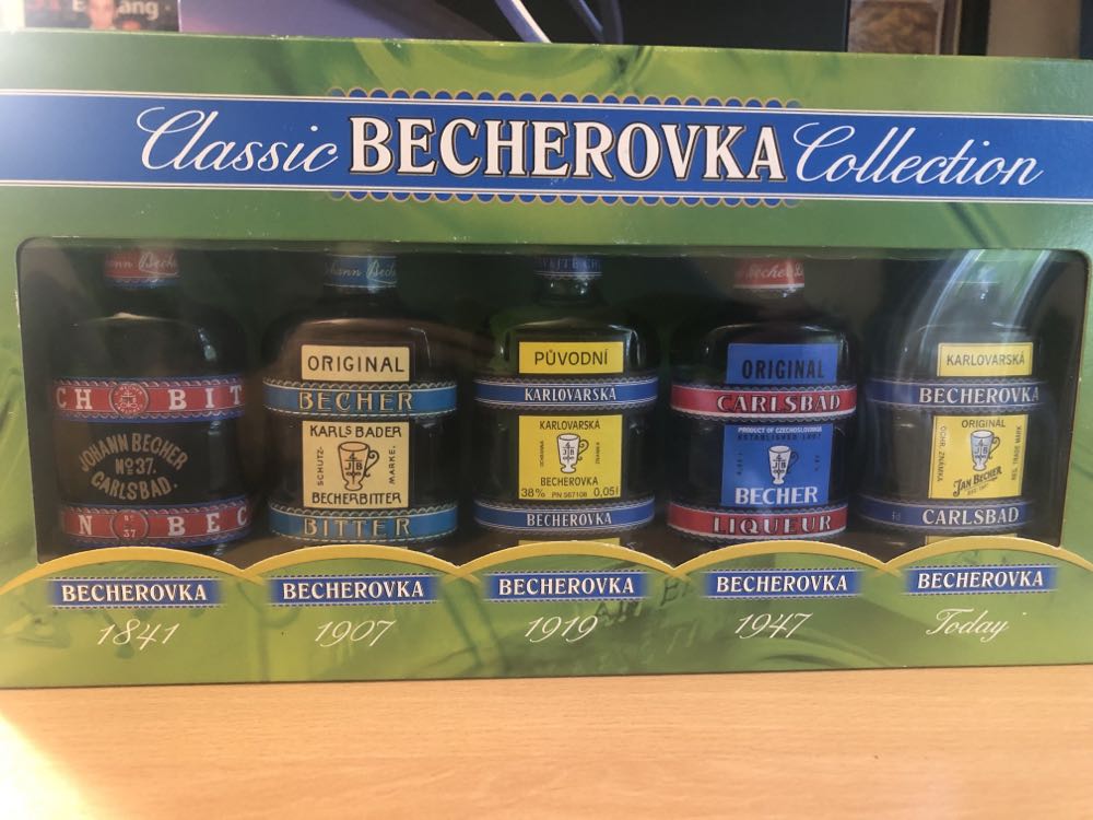 Becherovka Becher Bitter 1907  (50 mL) alcohol collectible - Main Image 2