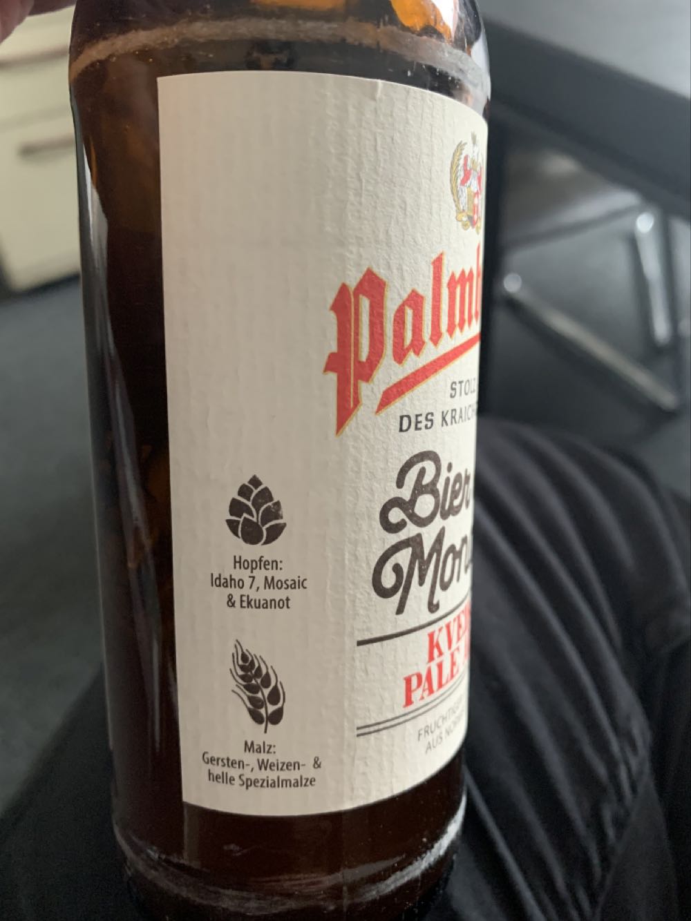 Kveik Pale Ale - Palmbräu Eppingen GmbH & Co. KG (330 mL) alcohol collectible - Main Image 2