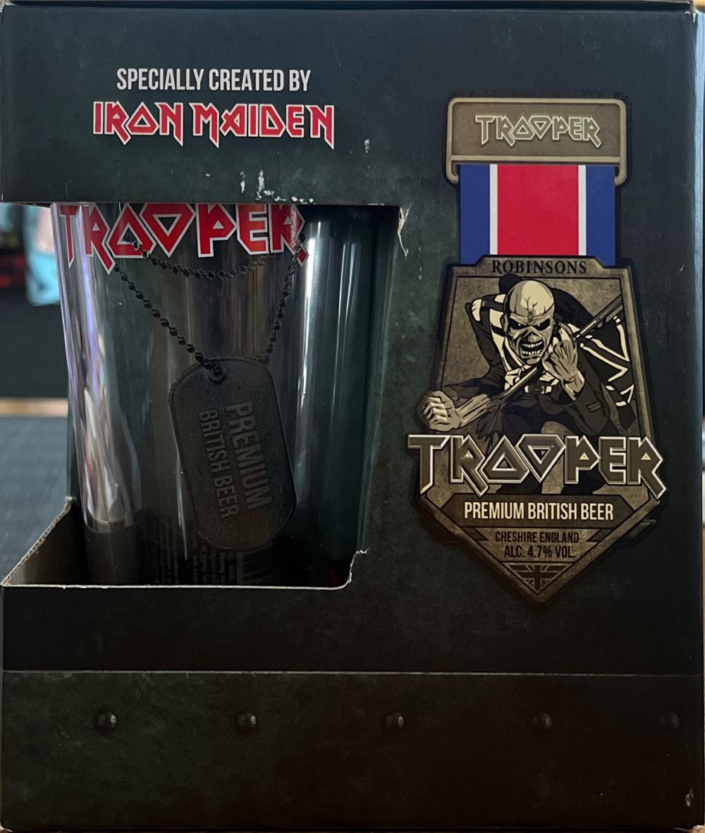 Iron Maiden Trooper - Robinsons Brewery (16 FL OZ) alcohol collectible [Barcode 707273531124] - Main Image 2
