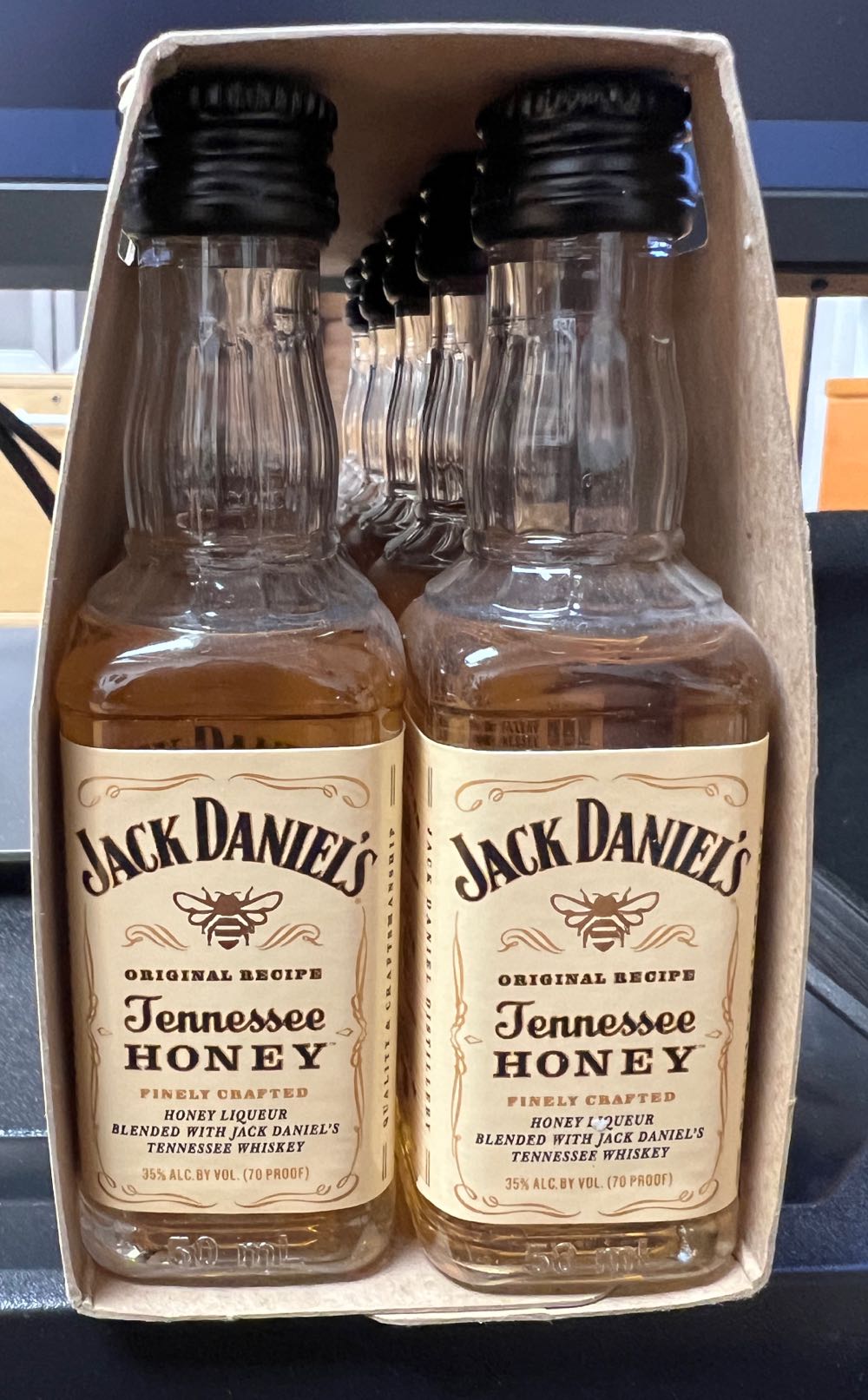 Minis Honey 10 Pack- 50 ml - Jack Daniel’s Distillery, Lynchburg, TN (50 mL) alcohol collectible [Barcode 082184200353] - Main Image 2