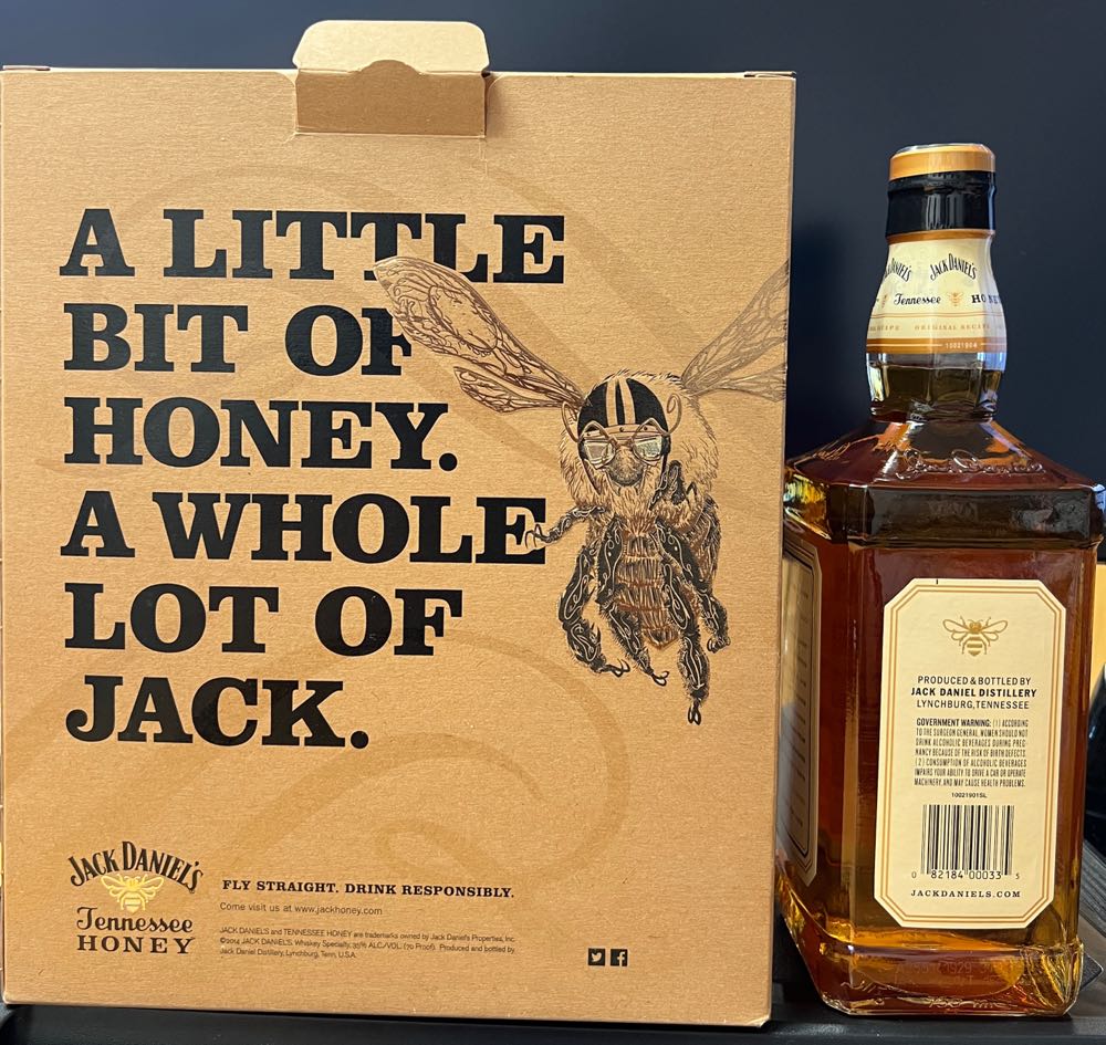 Set Honey With Flask 2014 - Jack Daniel’s Distillery, Lynchburg, TN (750 mL) alcohol collectible - Main Image 3