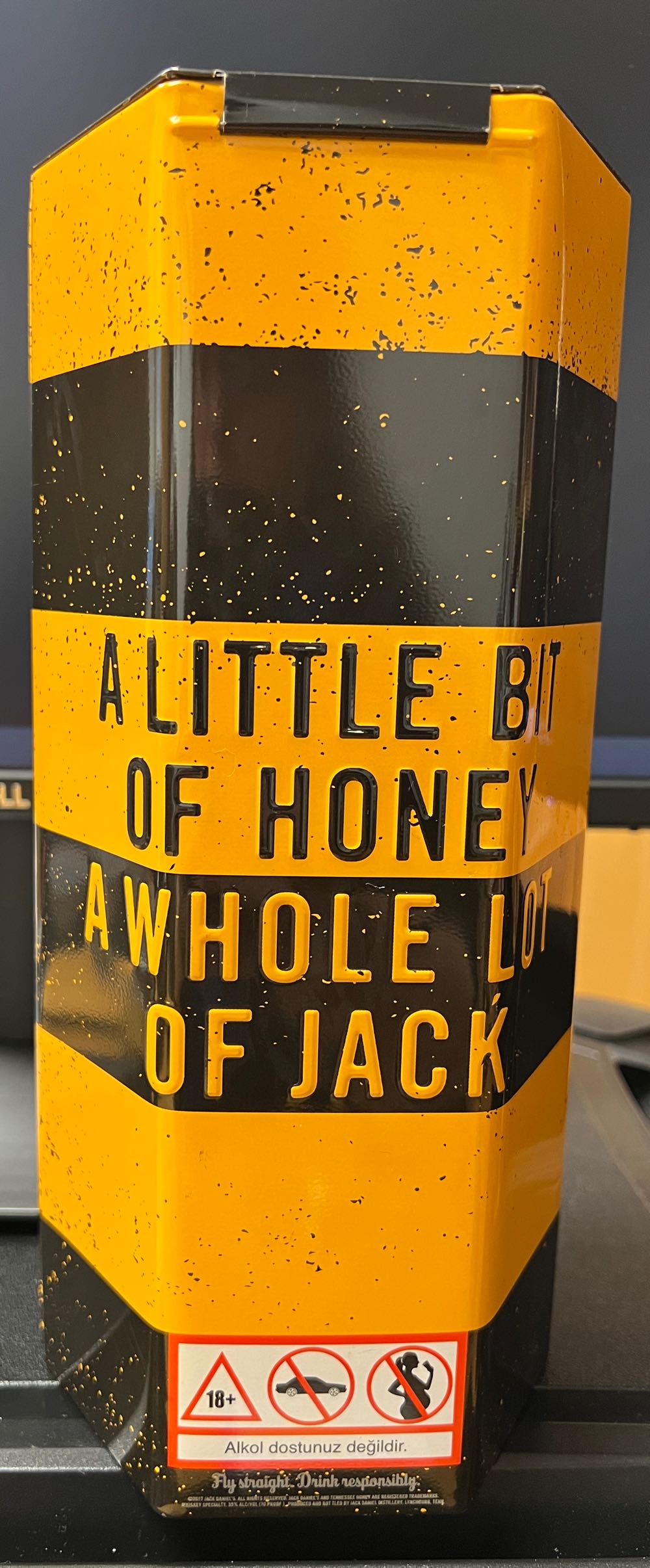 Tin Single Empty Honey - 20 - Jack Daniel’s Distillery, Lynchburg, TN alcohol collectible - Main Image 2