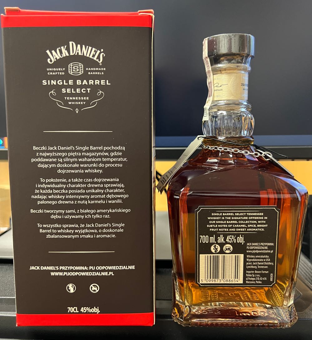 US Collectors Fire Brigade Barrel #5 - Jack Daniel’s Distillery, Lynchburg, TN (700 mL) alcohol collectible - Main Image 3