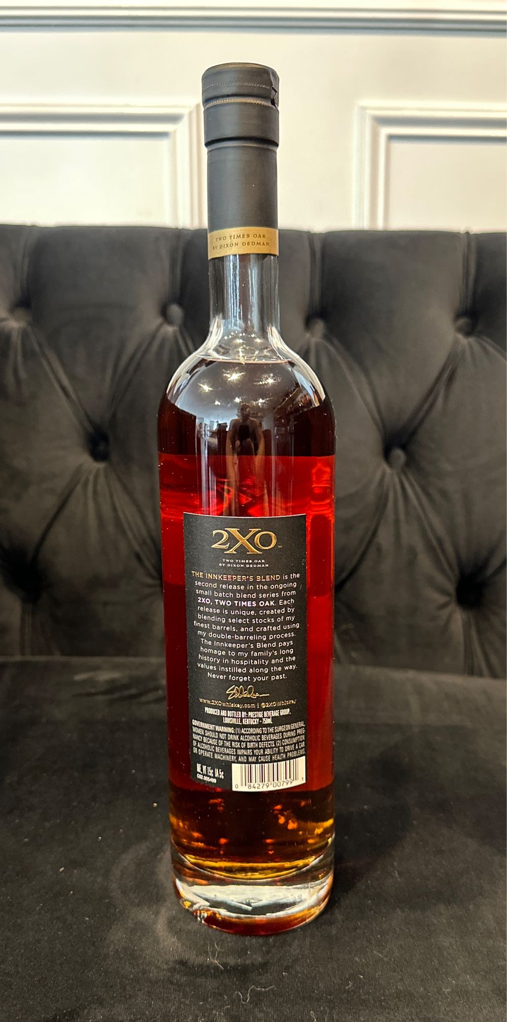 2XO The Innkeeper’s Blend Second Release - Prestige Beverage Group (750 mL) alcohol collectible [Barcode 084279007991] - Main Image 2