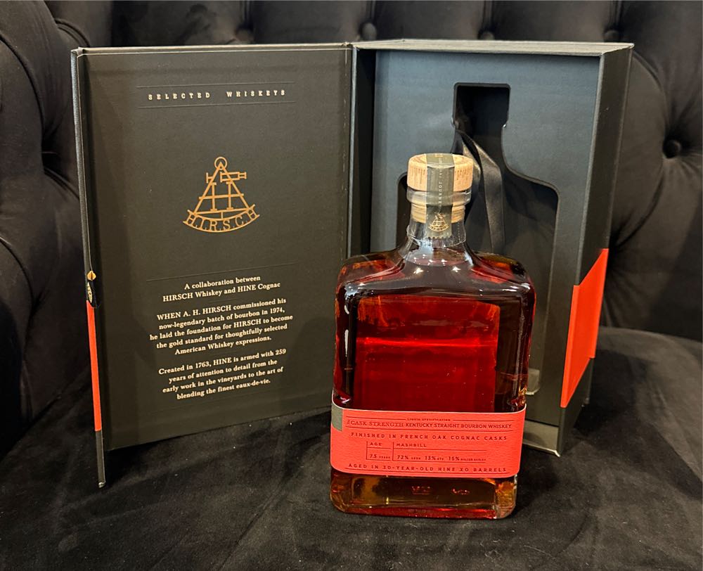 Hirsch Cask Strength - Hirsch Distillers (750 mL) alcohol collectible [Barcode 087229150297] - Main Image 2