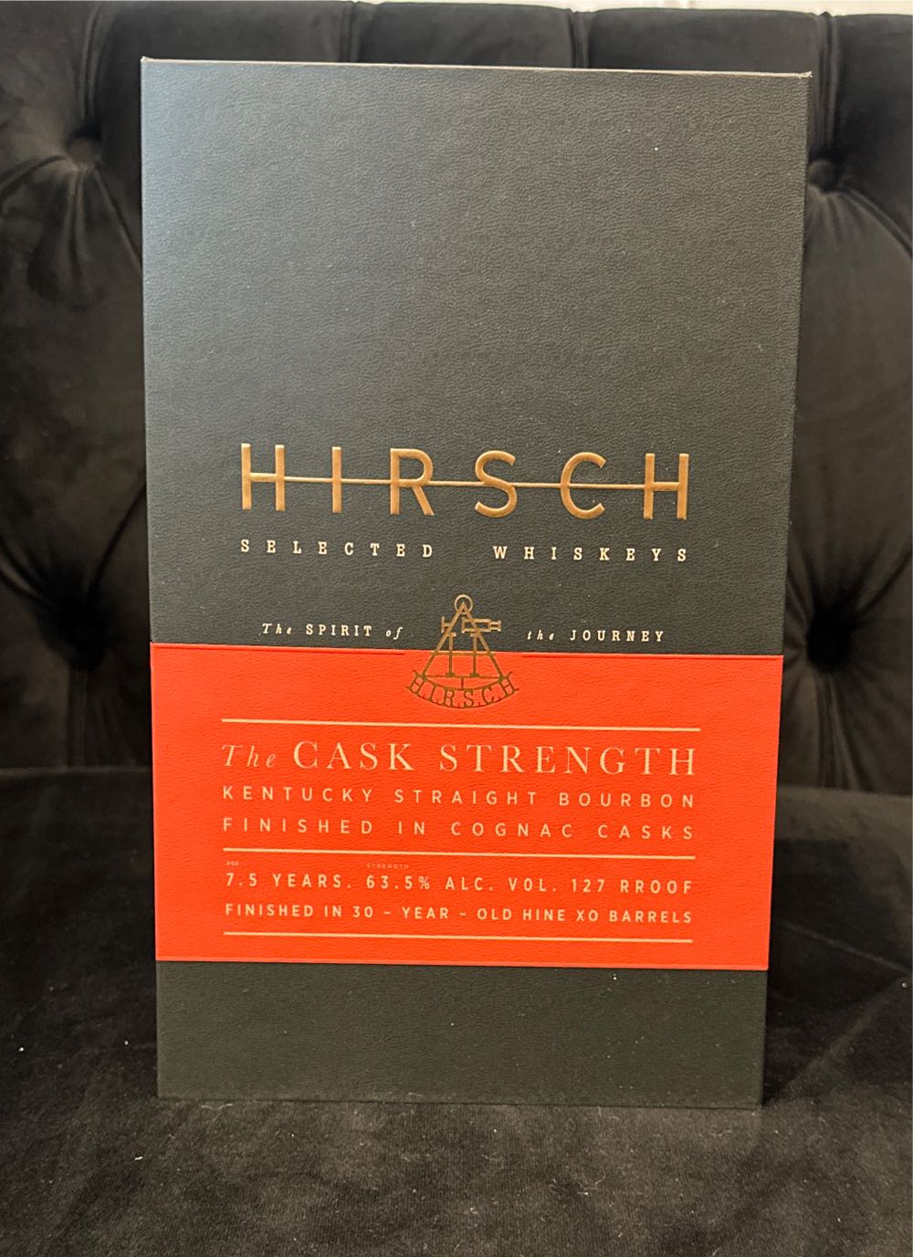 Hirsch Cask Strength - Hirsch Distillers (750 mL) alcohol collectible [Barcode 087229150297] - Main Image 3