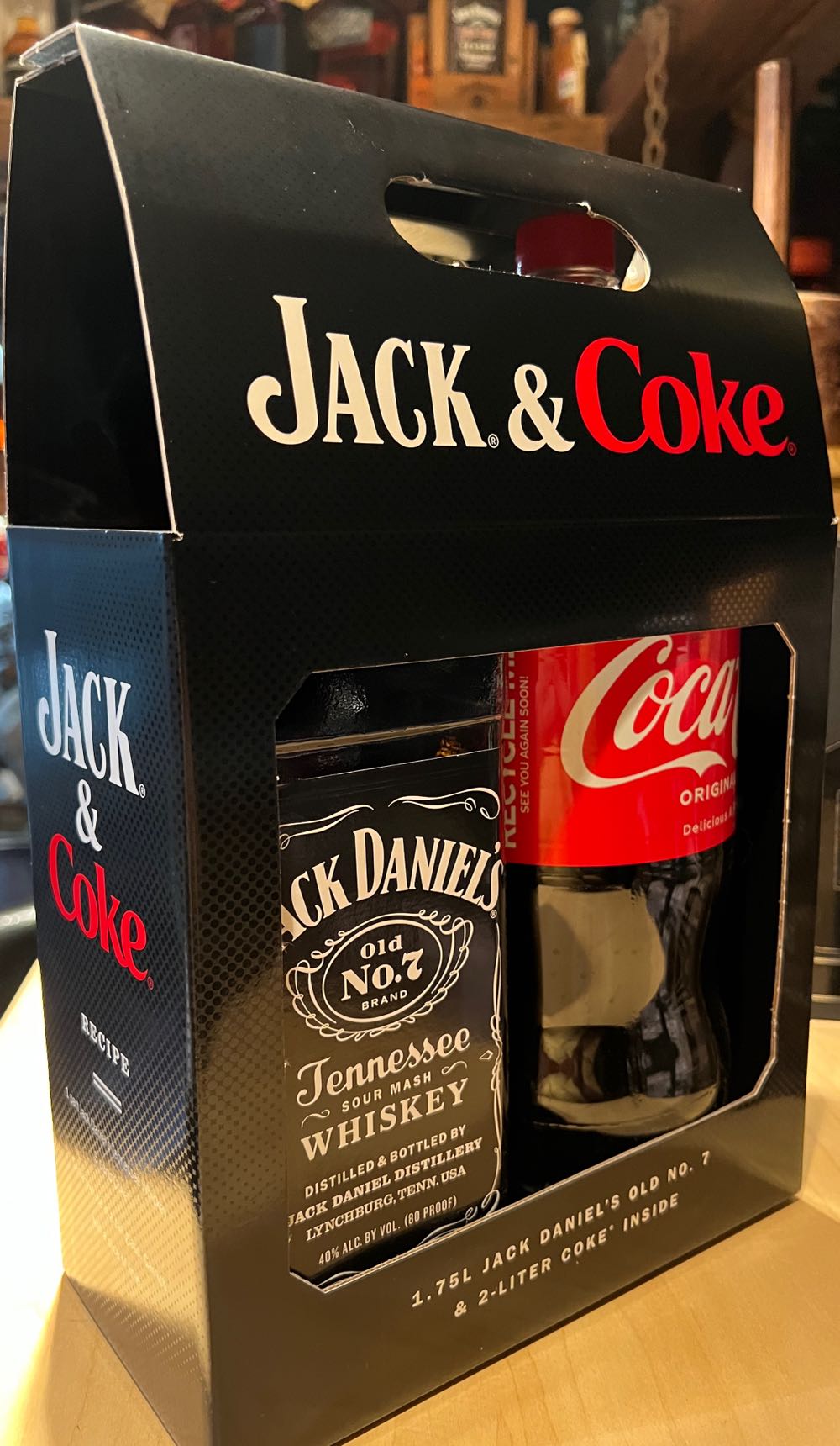 Set Jack & Coke 1.5l & 2l - Jack Daniel’s Distillery, Lynchburg, TN (1.5 L) alcohol collectible - Main Image 4