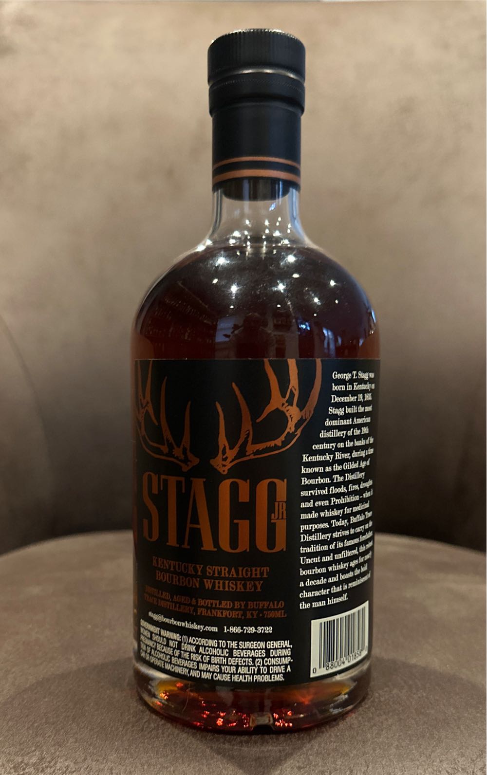 Stagg 22B - Buffalo Trace Distillery (750 mL) alcohol collectible [Barcode 088004018580] - Main Image 2