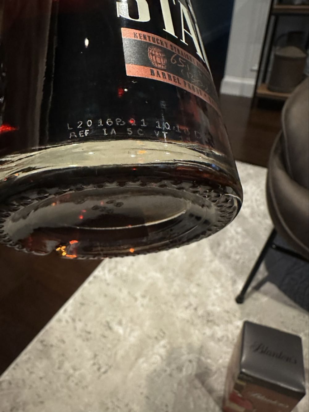 Stagg 22B - Buffalo Trace Distillery (750 mL) alcohol collectible [Barcode 088004018580] - Main Image 3