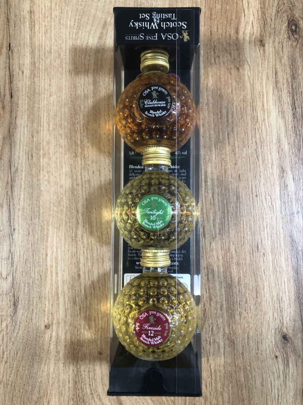 OSA Fireside 12 Years  (50 mL) alcohol collectible [Barcode 5011995002868] - Main Image 2