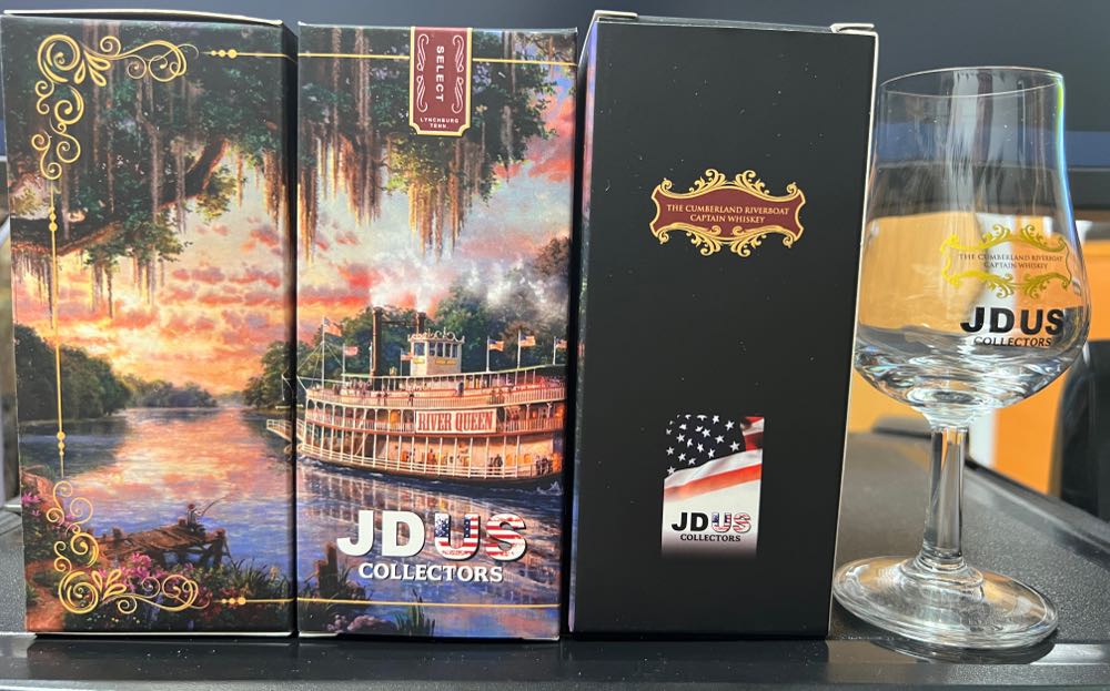 US Collectors The Cumberland Riverboat Glass - Jack Daniel’s Distillery, Lynchburg, TN alcohol collectible - Main Image 2