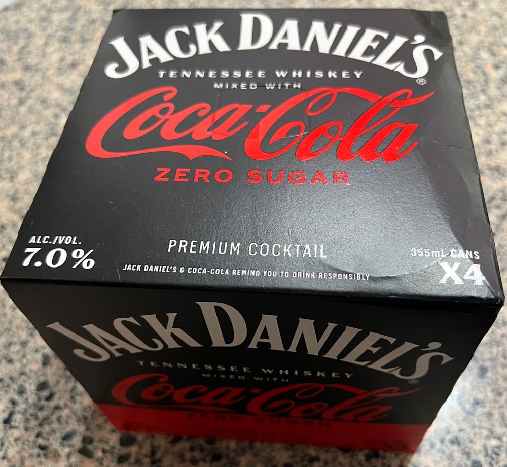 Soft Drink Cherry- 4 Cans 2025 - Jack Daniel’s Distillery, Lynchburg, TN (355 mL) alcohol collectible - Main Image 3