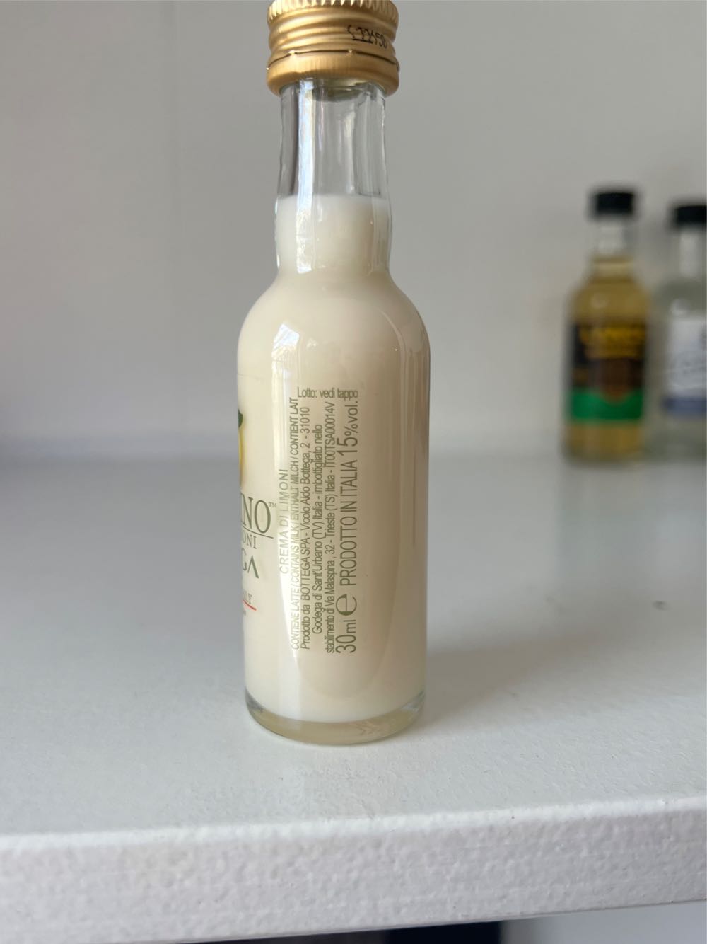 Bottega Crema Di Limoni - Bottega SPA (30 mL) alcohol collectible - Main Image 2