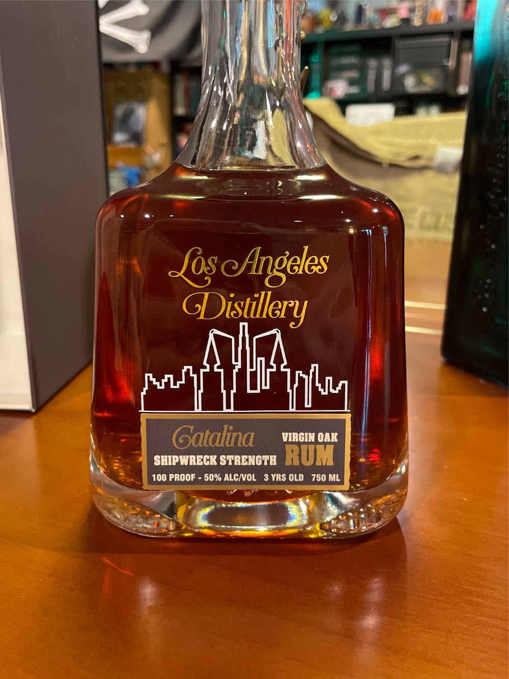 Catalina Shipwreck Strength - Los Angele Diatillery (750 mL) alcohol collectible [Barcode 852236008103] - Main Image 2