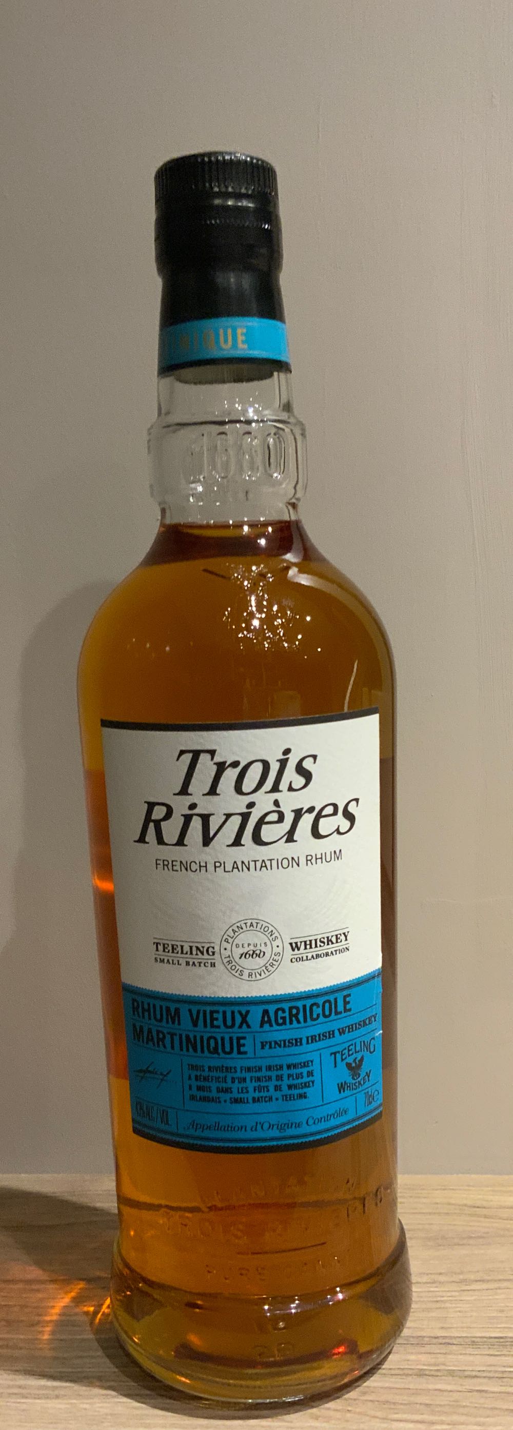 Trois Rivières Finish Teeling - Trois Riveres (700 mL) alcohol collectible [Barcode 3267130044251] - Main Image 1