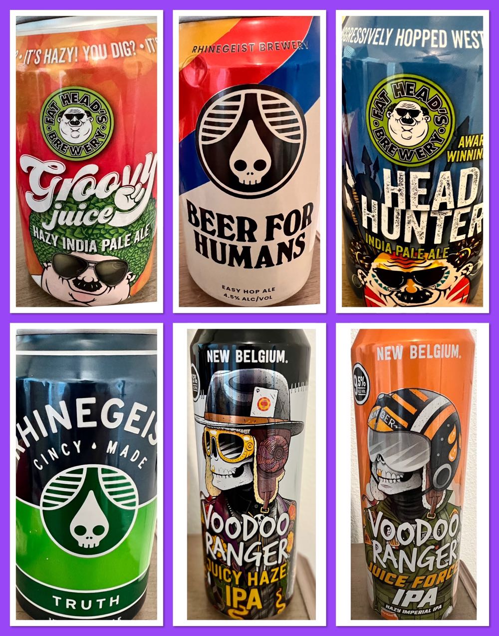 New Belgium Voodoo Ranger Juice Force IPA - New Belgium Brewing, Fort Collins alcohol collectible - Main Image 3