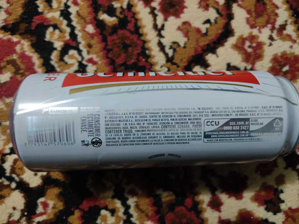 Schneider Larger - Schneider Weisse (710 mL) alcohol collectible [Barcode 7793147570606] - Main Image 3