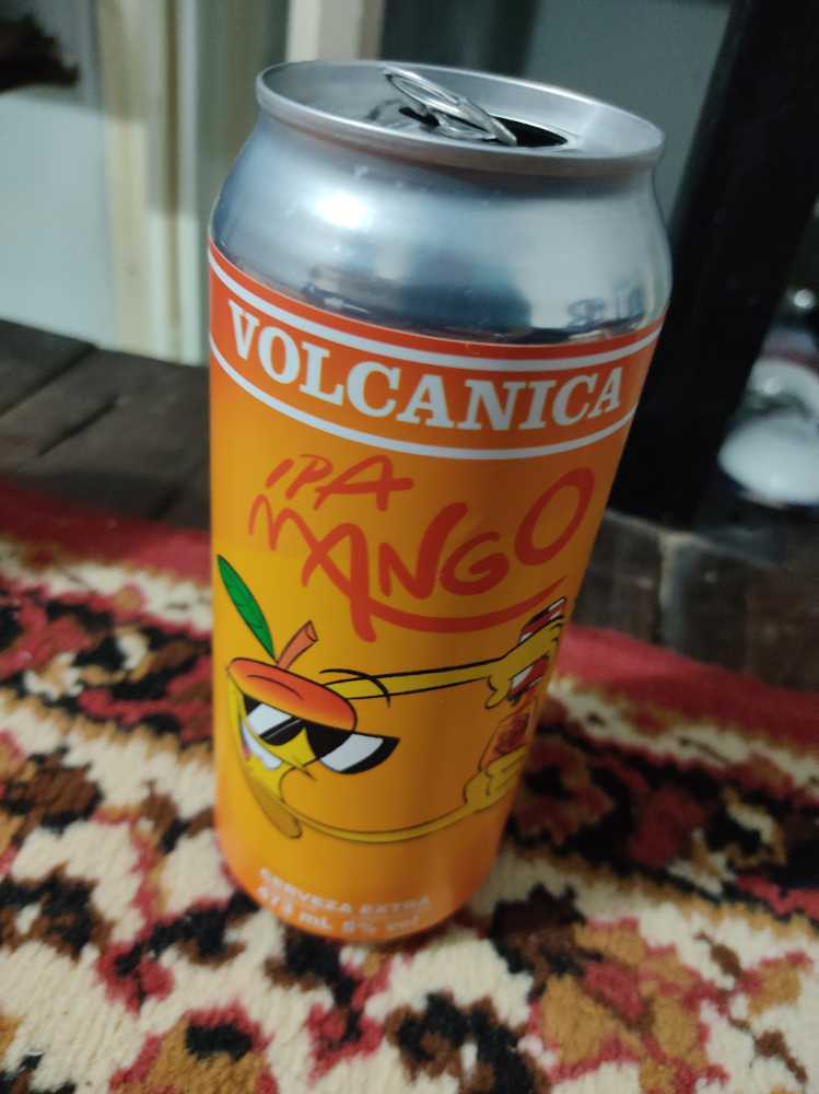 Cerveza Volcanica Ipa De Mango 500 Ml Tienda Inglesa - Vallet Uruguay Ltda (473 mL) alcohol collectible [Barcode 7730998030606] - Main Image 3