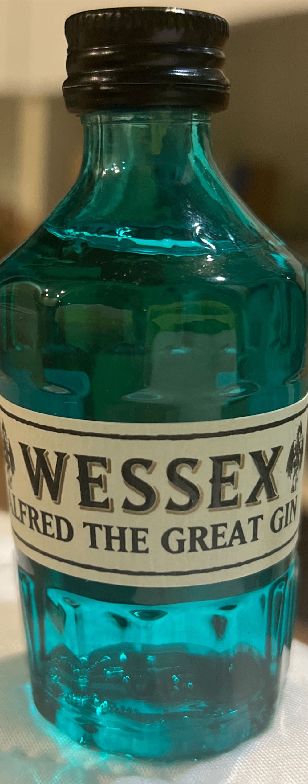 Wessex Alfred The Great Gin 5cl 41.3% 5011166059653  alcohol collectible [Barcode 5011166059653] - Main Image 2