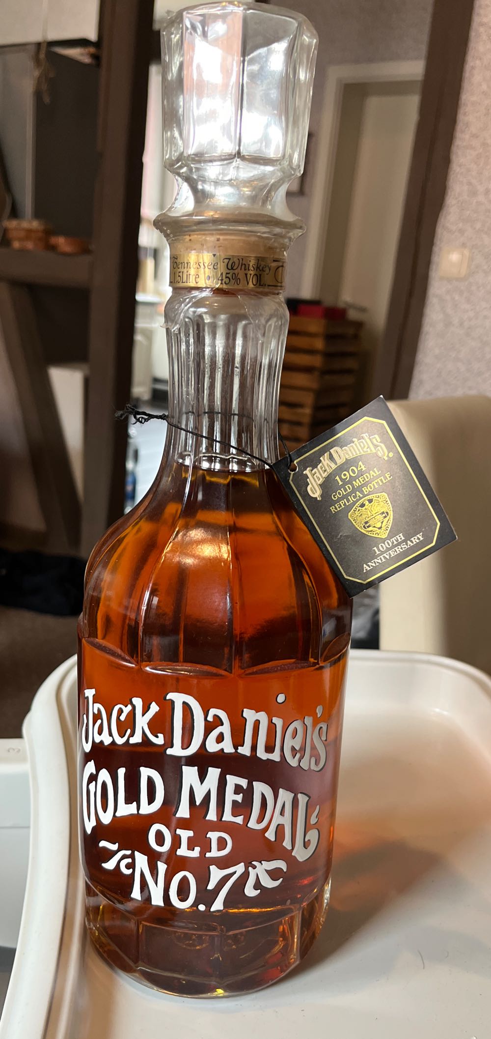 Gold Medal 1904 Replica - Jack Daniel’s (1,5 L) alcohol collectible [Barcode 5099873083963] - Main Image 1