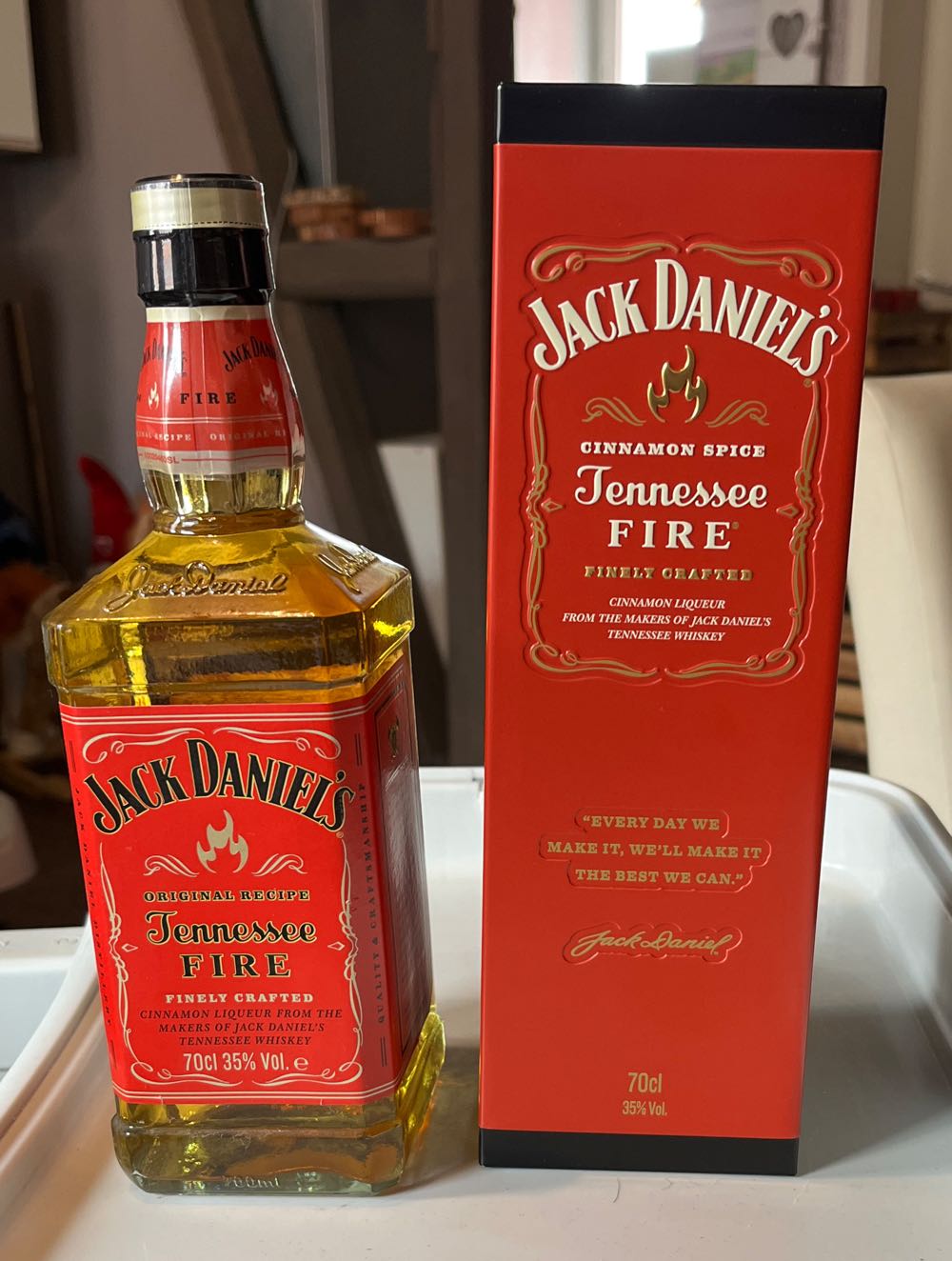 Tin Double Black Label 2 Glasses Italy